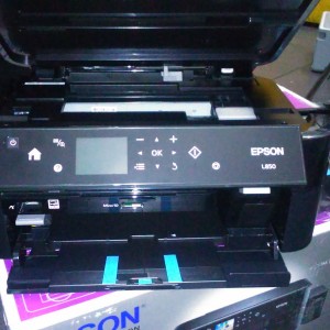 Máy in Epson L850 đa chức năng in - scan - copy 6 màu in ảnh chuyên nghiệp - Ảnh 3