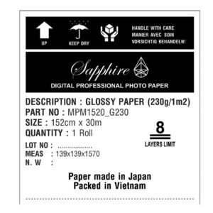Giấy in Sapphire Mitsubishi RC khổ A4 - Ảnh 2