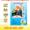 giấy in ảnh 1 mặt A4 định lượng 115gsm