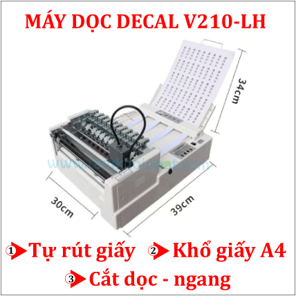 máy dọc decal V210-lh