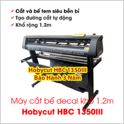 máy cắt decal hbc 1350III