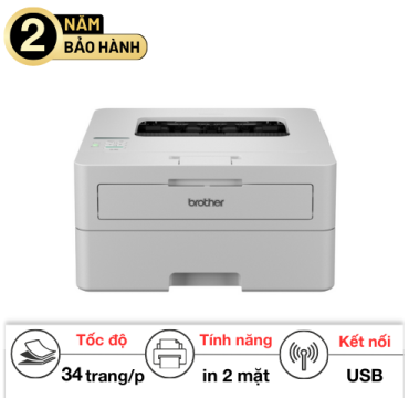 Máy in laser đen trắng Brother HL-B2100D