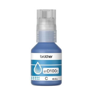 Mực in Brother BTD100C màu xanh - Ảnh 3
