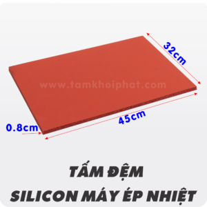 Tấm silicon cho máy ép chuyển nhiệt - Ảnh 3