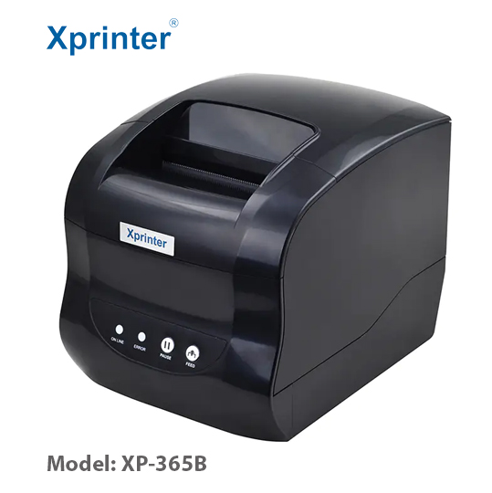 Máy in tem nhãn mã vạch XPrinter XP-365B ( USB + LAN )