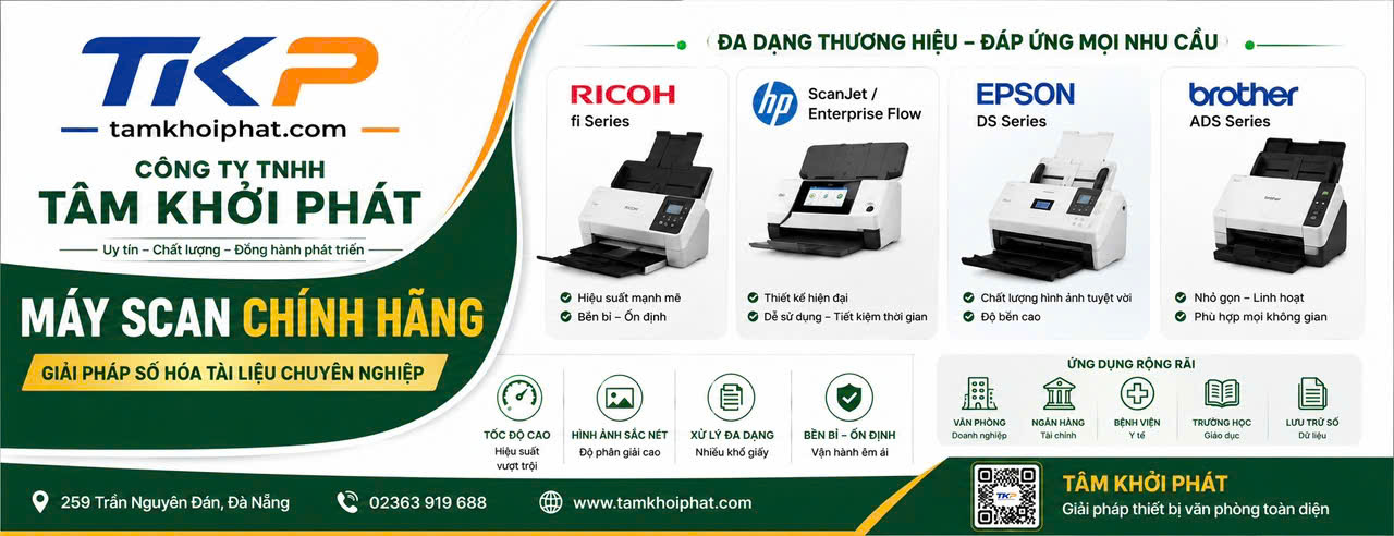 máy scan tại Tâm Khởi Phát Đà Nẵng