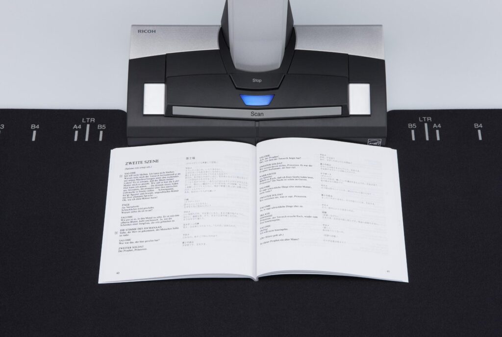 Công nghệ scan không tiếp xúc của Ricoh SV600